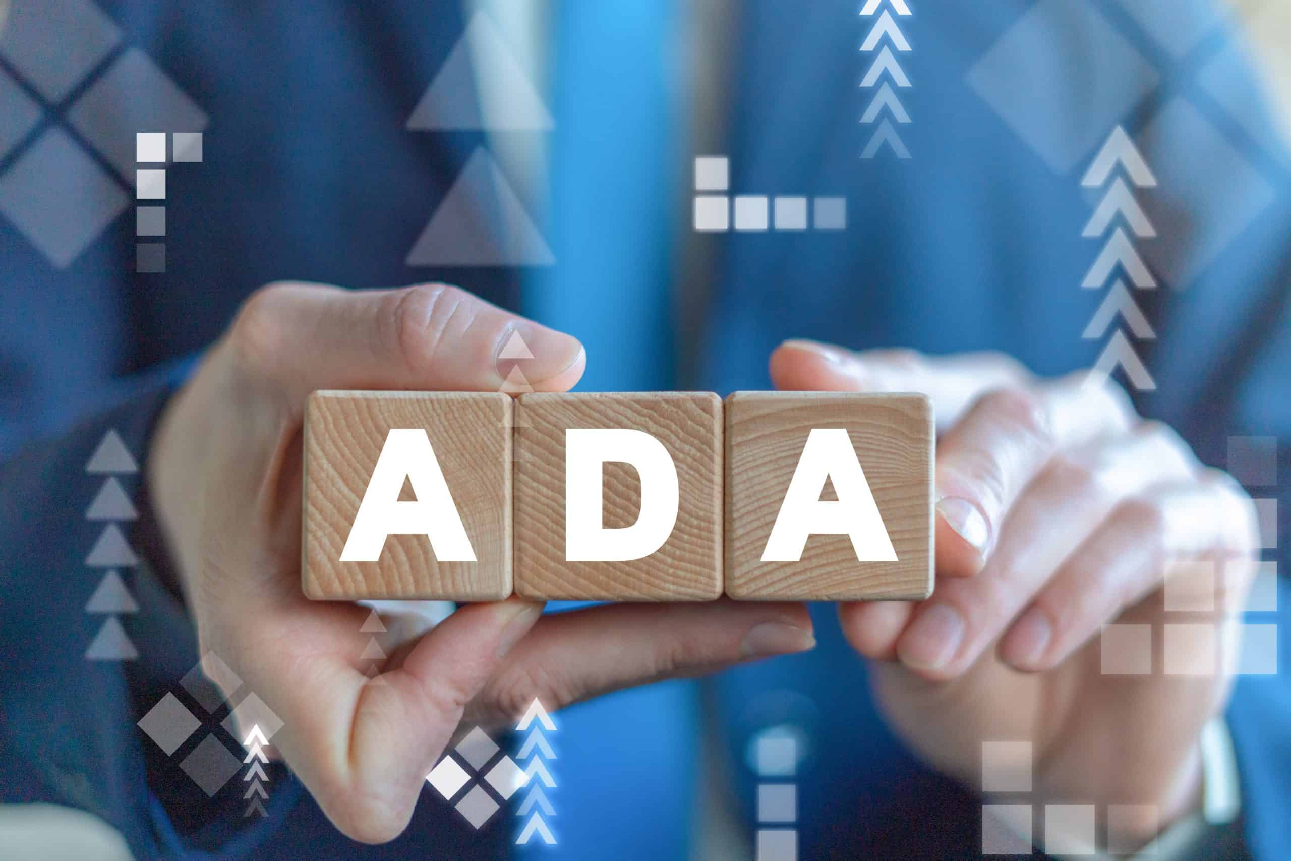 ADA Americans with Disabilities Act Concept.